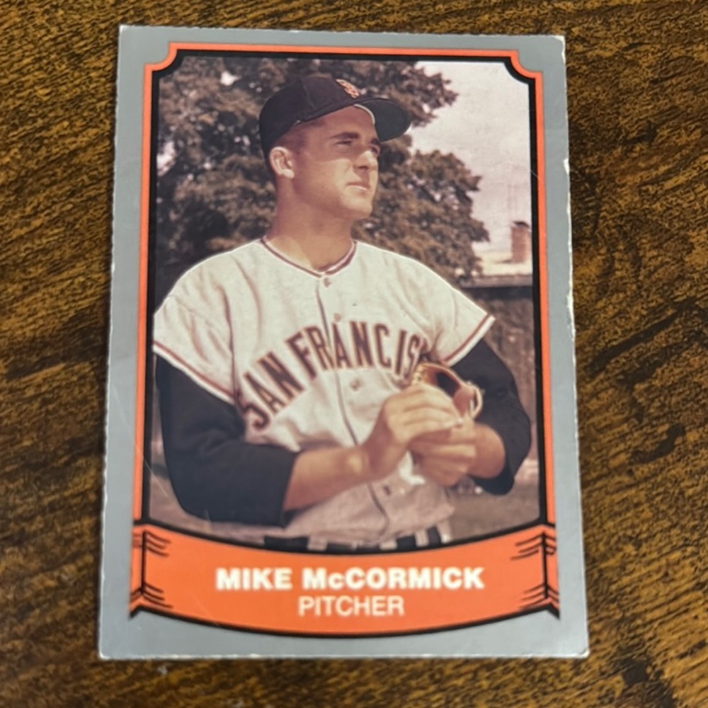San Francisco Pitcher Mike McCormick Trading Card